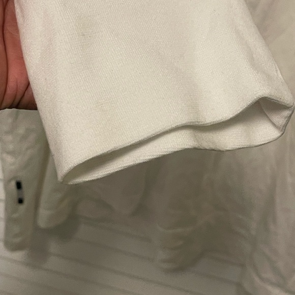 CAVI Shirt with Faux Leather Stripes in Shoulders Size 3XL*Available 9/5* - Picture 7 of 12